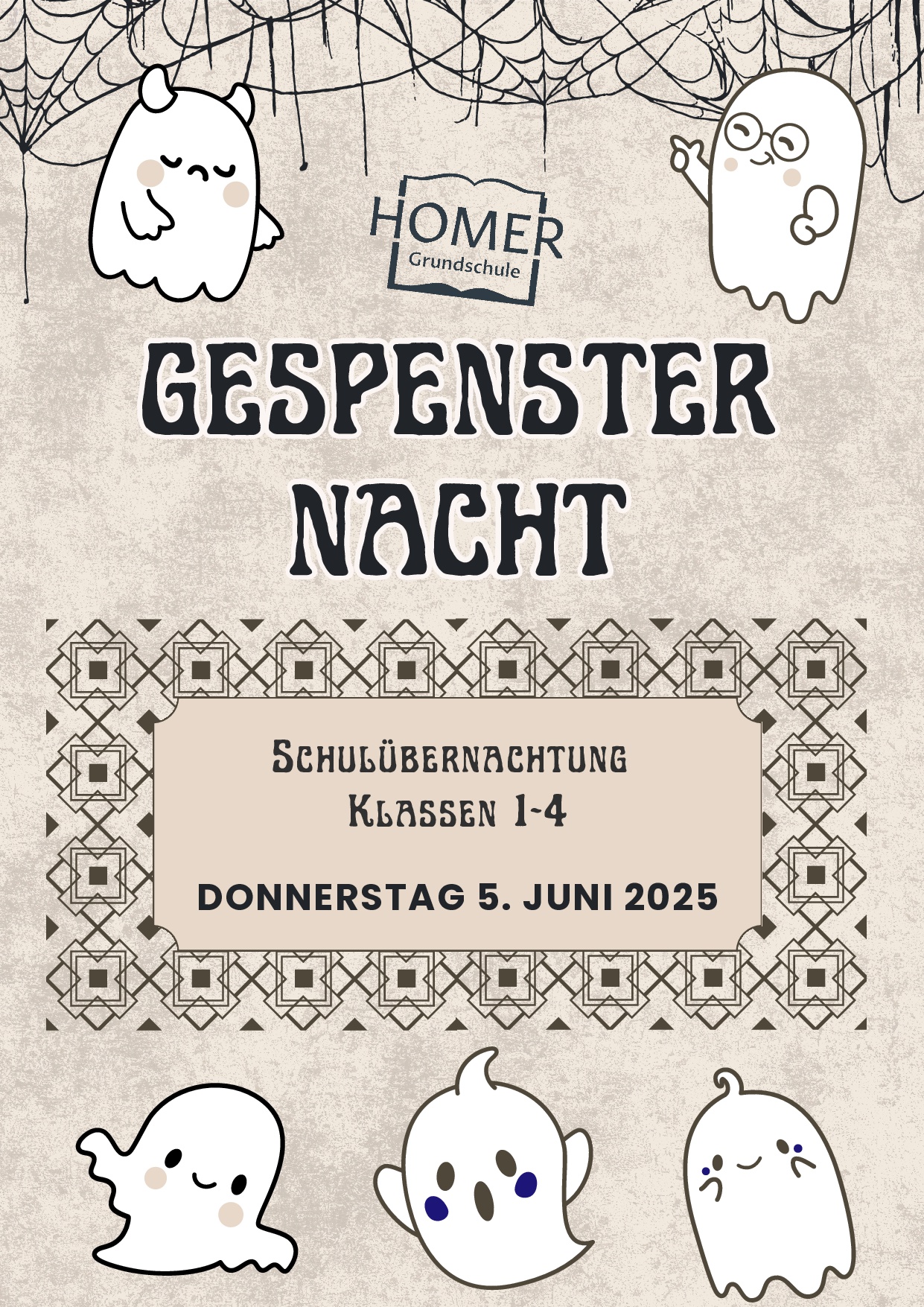 GespensterNacht Plakat 2025