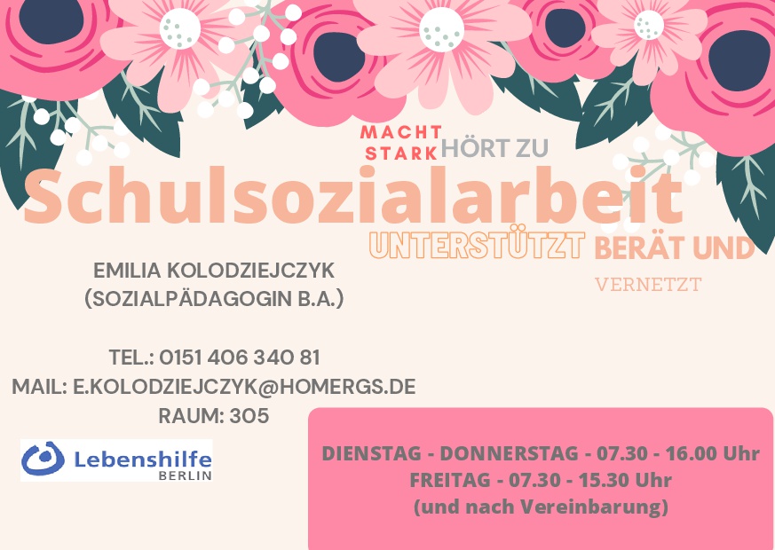 Schulsozialarbeit Steckbrief