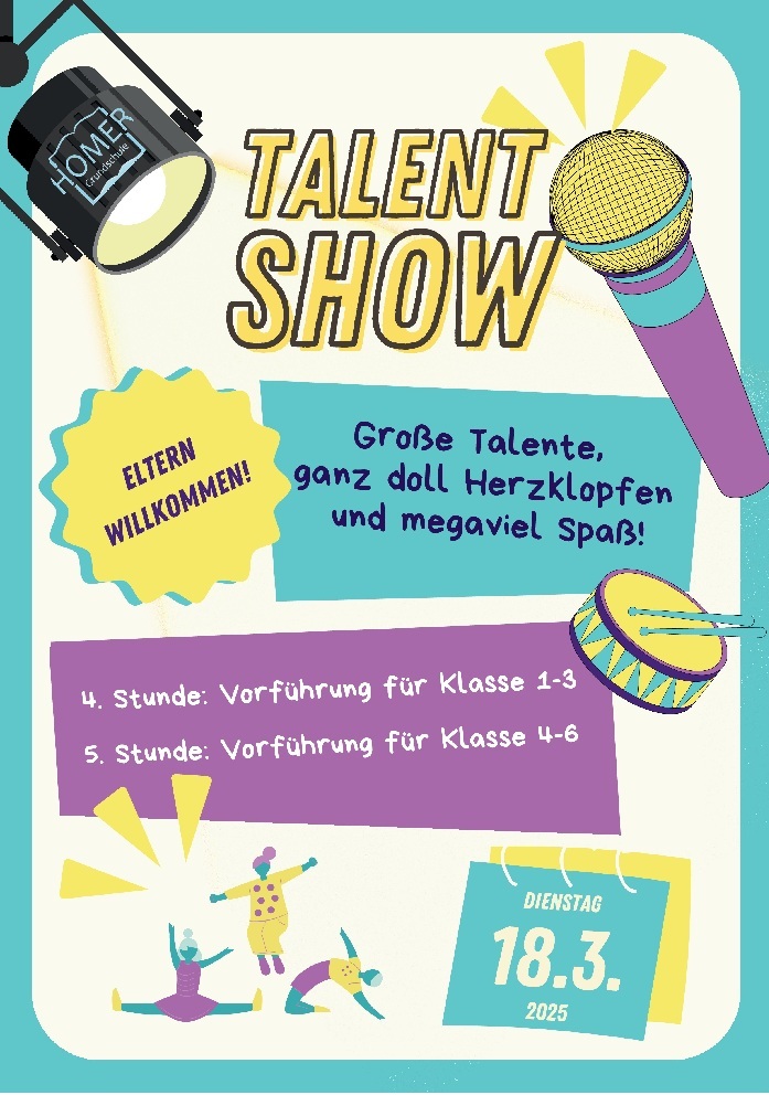 Talentshow Poster 2025